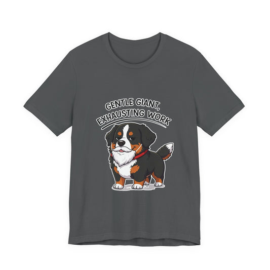 Bernese Mountain Dog Chibi Christmas T-Shirt