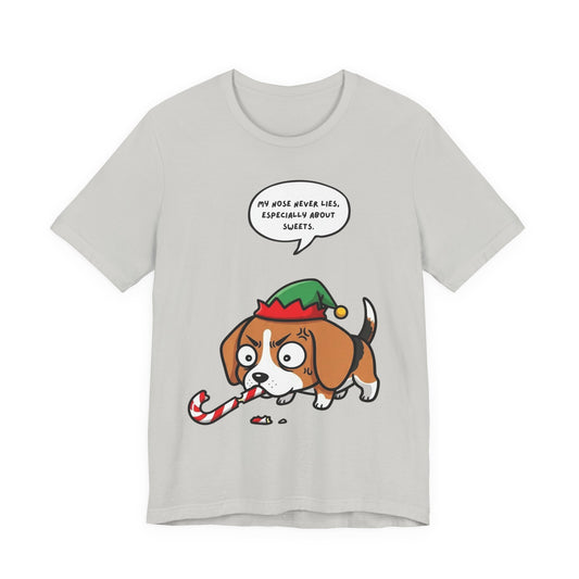 Beagle Chibi Sarcastic Christmas Unisex T-Shirt
