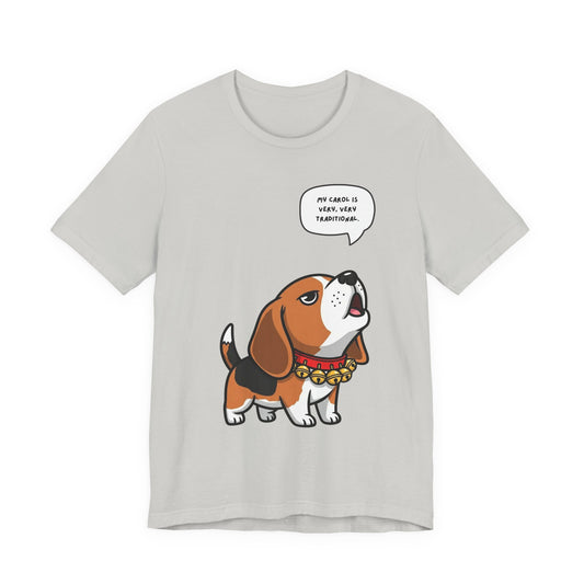 Beagle Chibi Sarcastic Christmas Unisex T-Shirt