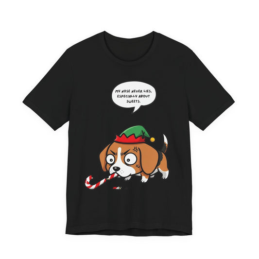 Beagle Chibi Sarcastic Christmas Unisex T-Shirt
