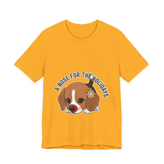 Beagle Chibi Christmas Unisex T-Shirt