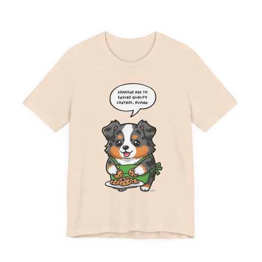 Australian Shepherd Chibi Sarcastic Christmas Unisex T-Shirt