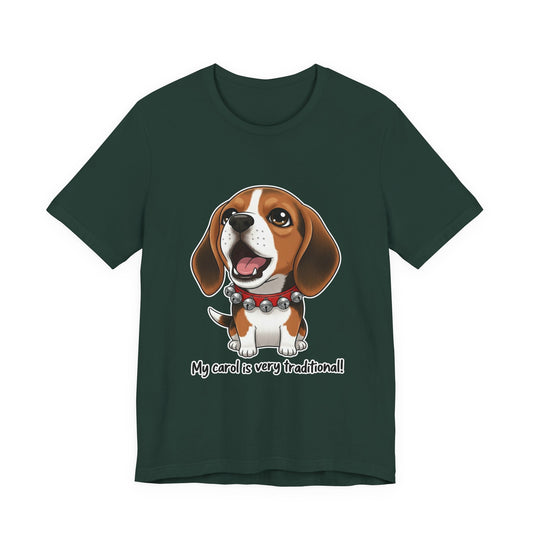 Beagle Chibi Christmas Unisex T-Shirt