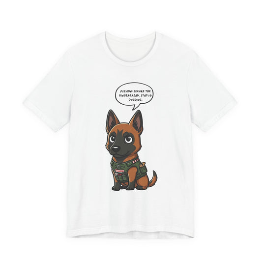 Belgian Malinois Chibi Sarcastic Christmas Unisex T-Shirt
