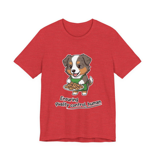 Australian Shepherd Chibi Christmas Unisex T-Shirt
