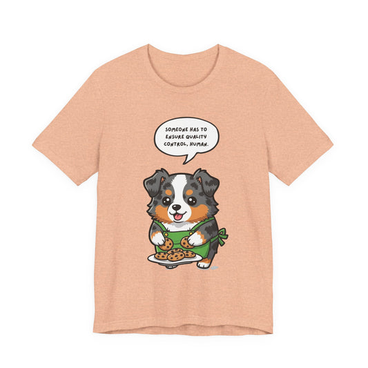 Australian Shepherd Chibi Sarcastic Christmas Unisex T-Shirt