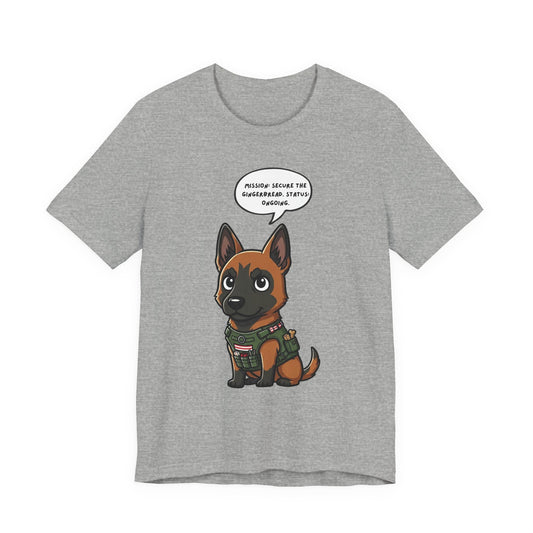Belgian Malinois Chibi Sarcastic Christmas Unisex T-Shirt
