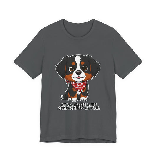 Bernese Mountain Dog Chibi Christmas T-Shirt